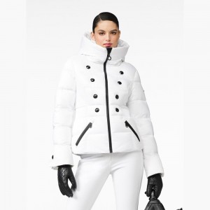 Goldbergh BOUTON Ski Jacket White | 85104-BDZT