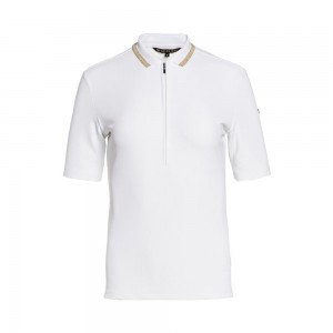 Goldbergh CASSIA short sleeve T-Shirts White | 38560-EZDT