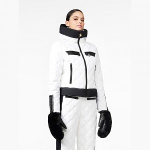 Goldbergh CECILE Ski Jacket White | 05834-MADP