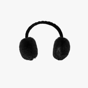 Goldbergh FLUFFY faux fur Earwarmers Black | 86523-ONCD