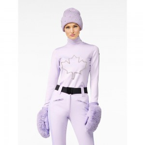 Goldbergh GEMSTONE Ski Pully Purple | 92703-VFDT