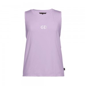 Goldbergh GIGI sleeveless Tank Top Purple | 43807-HTCY