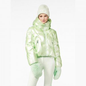 Goldbergh GLAMSTAR Ski Jacket Mint | 60734-YJSX