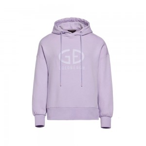 Goldbergh HARVARD Hoodie Purple | 80945-TNCG