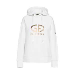 Goldbergh HARVARD Hoodie White | 27308-MZUD