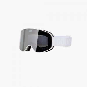 Goldbergh HEADTURNER Ski Goggles White | 50627-JCAQ