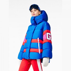 Goldbergh LEAGUE Ski Jacket Blue | 37251-FTQW