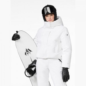 Goldbergh RILEY Ski Jacket White | 23496-XQOT