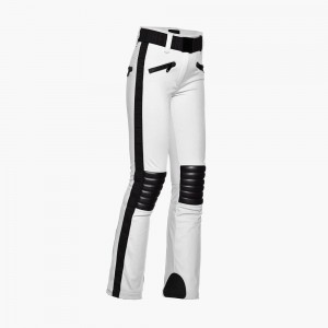 Goldbergh ROCKY long Ski Pants White | 93815-KNST