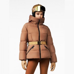 Goldbergh SNOWMASS Ski Jacket Beige | 39762-ARFY