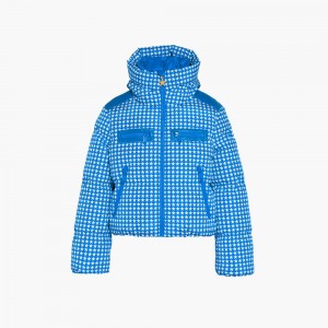 Goldbergh TRACK Ski Jacket Blue | 47685-ECAG