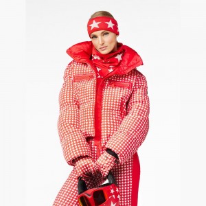 Goldbergh TRACK Ski Jacket Red | 26370-VGNP