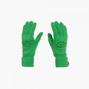 Goldbergh VANITY Gloves Green | 90178-MBDO