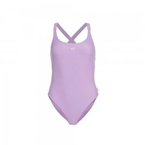 Goldbergh WAVE bathing suit Swimwear Purple | 38169-SZWN