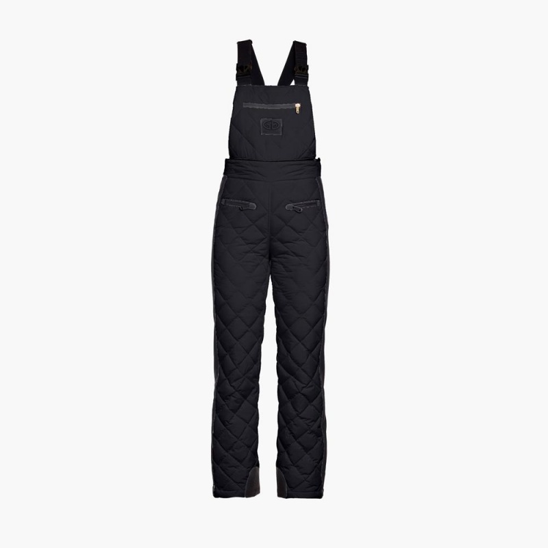 Goldbergh AGNES ski salopette Ski Pants Black | 51367-WUHV