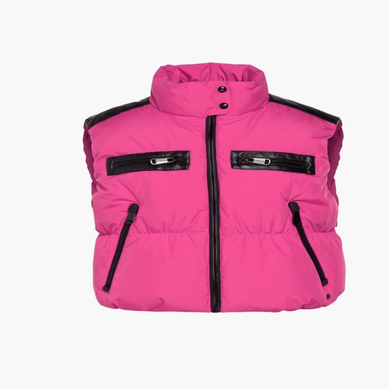 Goldbergh BLAST ski Bodywarmer Pink | 06237-WGOR