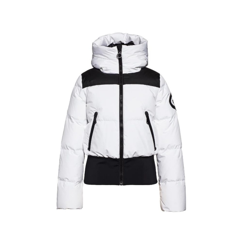 Goldbergh BOULDER Ski Jacket White | 41096-DLNF