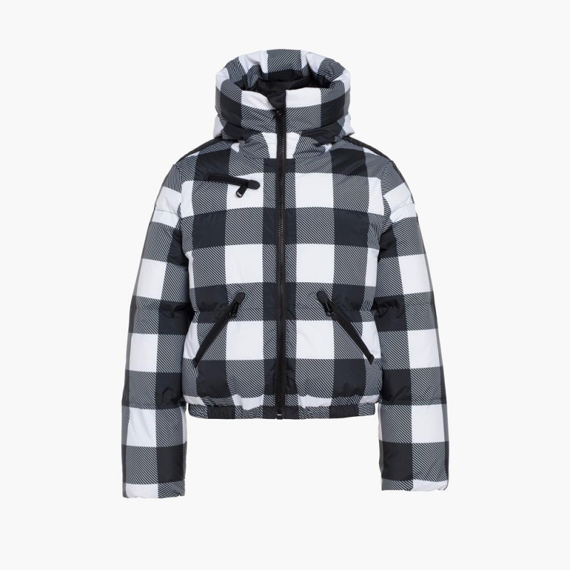 Goldbergh CABIN Ski Jacket Black / White | 43925-HXLU