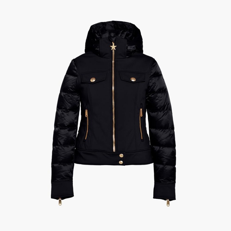 Goldbergh CANYON Ski Jacket Black | 50361-GUHS