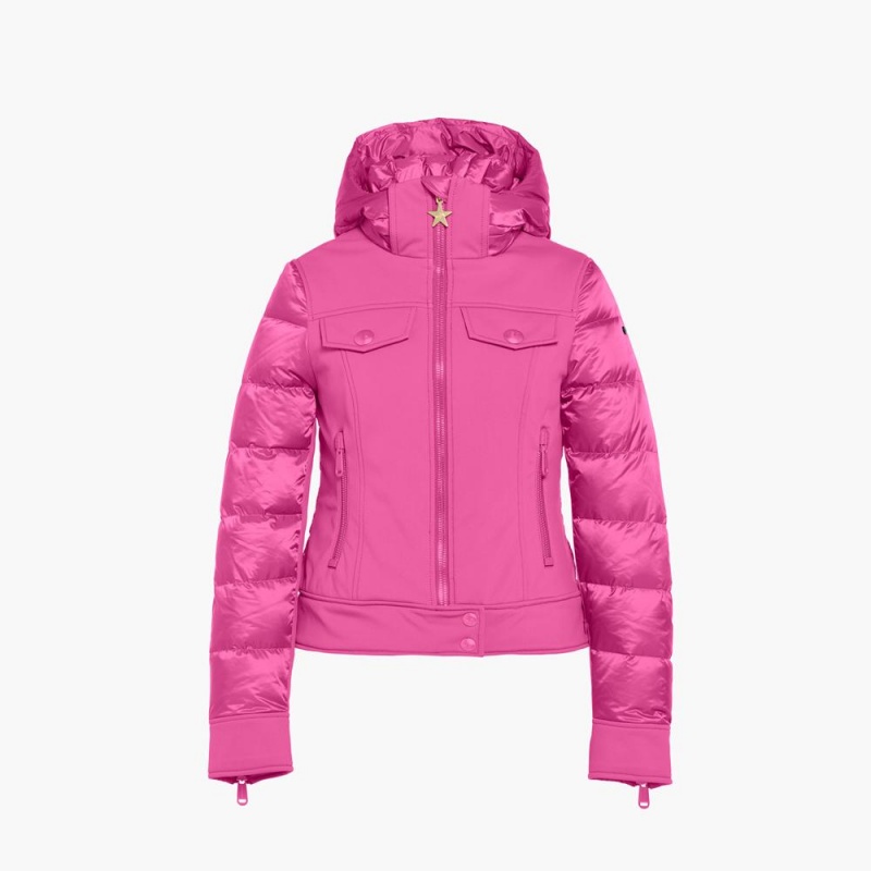 Goldbergh CANYON Ski Jacket Pink | 95723-TIMD