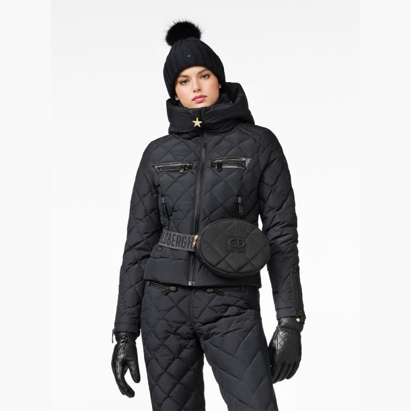 Goldbergh CECILE Ski Jacket Black | 92153-FXUT