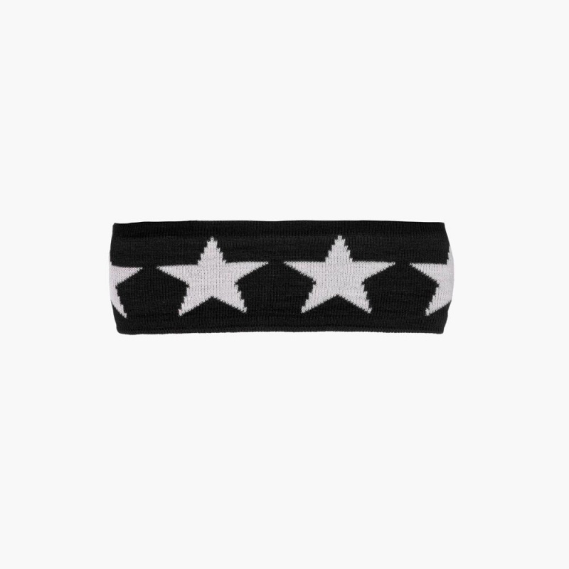 Goldbergh COSMIC Headband Black | 96753-HEFQ