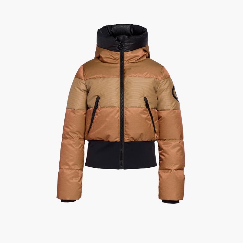 Goldbergh FEVER Ski Jacket Beige | 89275-WTDO