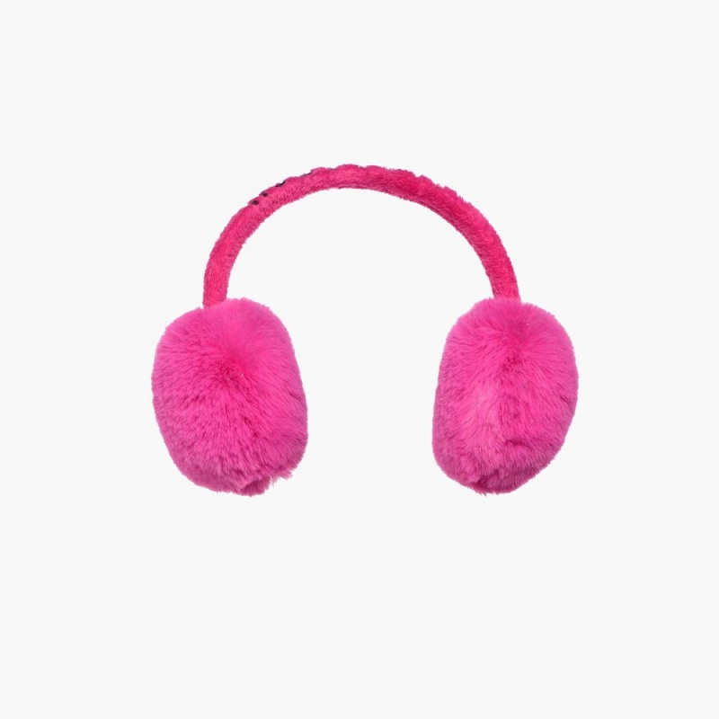 Goldbergh FLUFFY faux fur Earwarmers Pink | 41308-OKYW