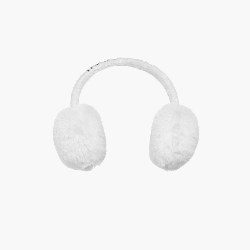 Goldbergh FLUFFY faux fur Earwarmers White | 68149-BUJX