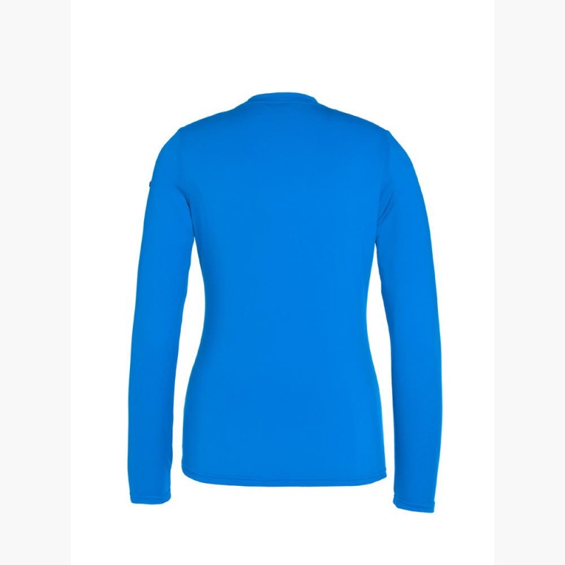 Goldbergh GAME long sleeve T-Shirts Blue | 78901-KDAG