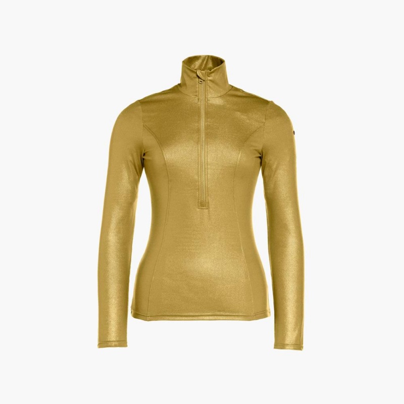 Goldbergh GLAMOUR Ski Pully Gold | 54283-TMYA