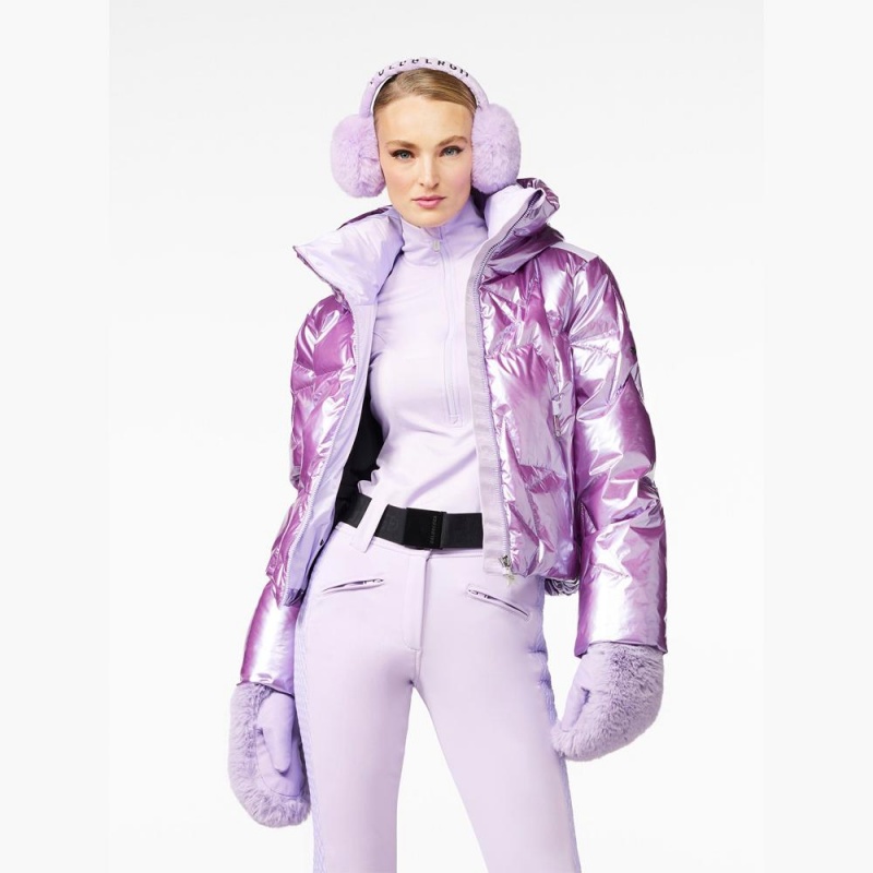 Goldbergh GLAMSTAR Ski Jacket Purple | 02187-GUHZ