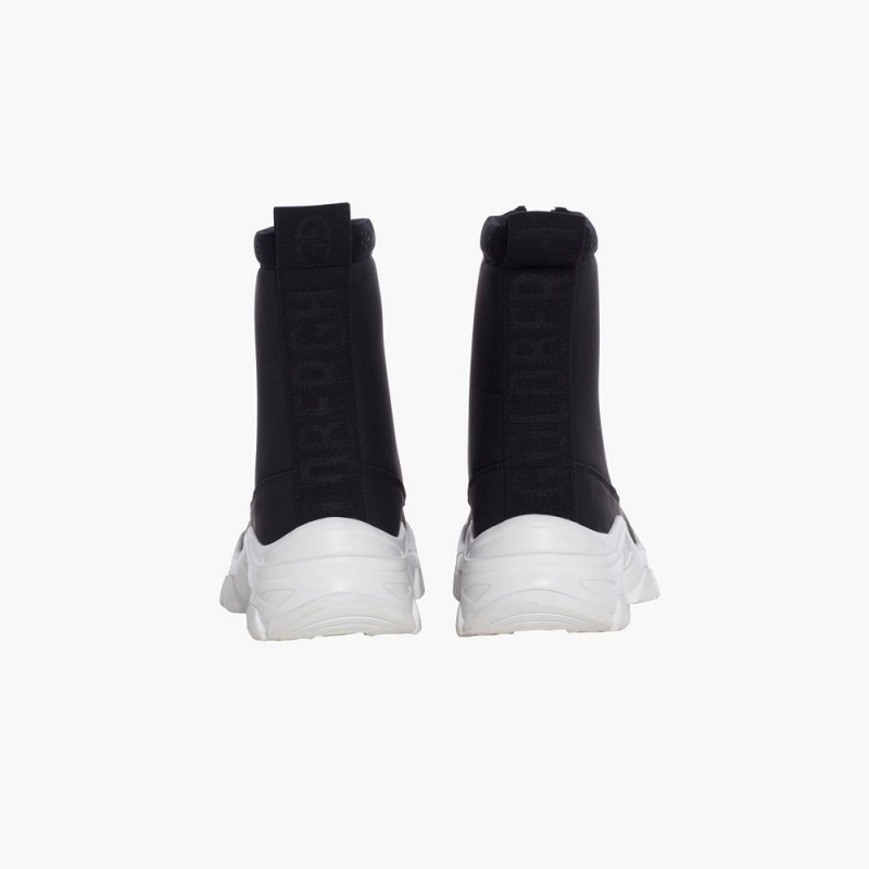 Goldbergh GLINT Snow Boots Black / White | 12390-KUIS