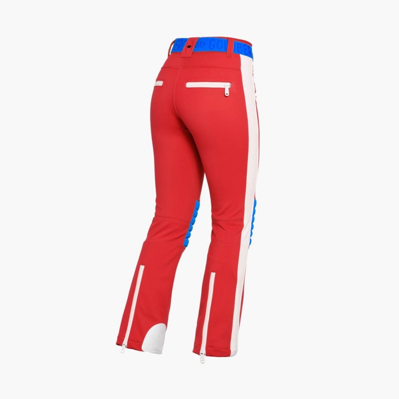 Goldbergh GOALIE Ski Pants Red | 01296-WQLK