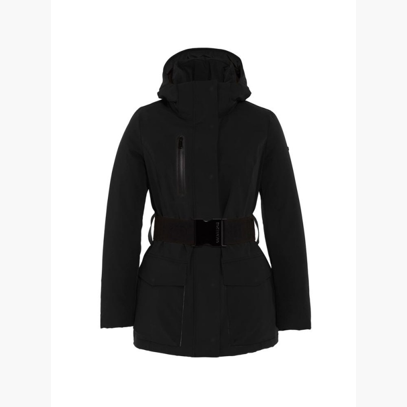 Goldbergh HALEY Ski Jacket Black | 07182-RQGJ