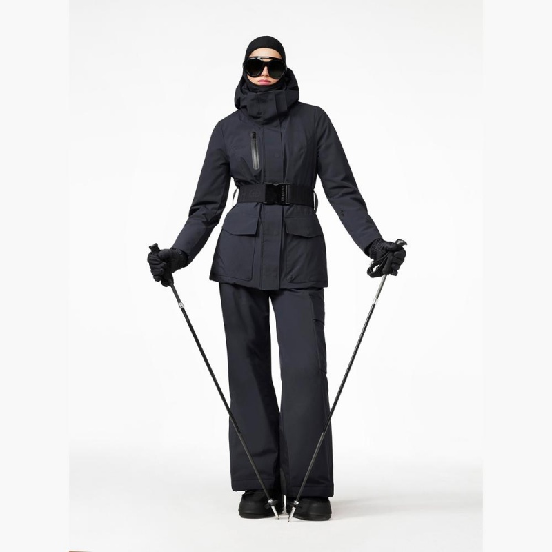 Goldbergh HALEY Ski Jacket Black | 07182-RQGJ