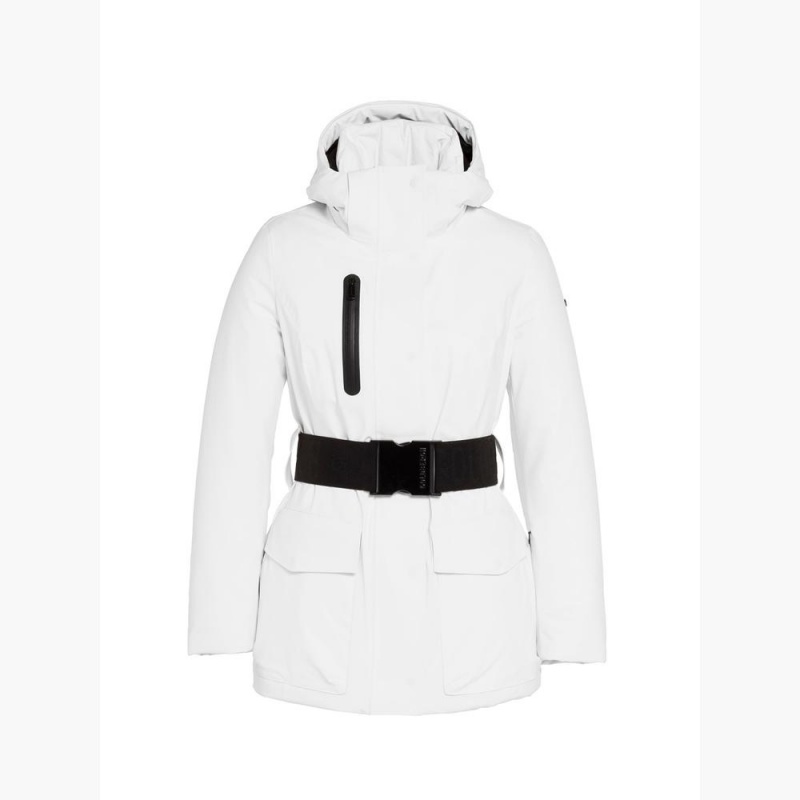 Goldbergh HALEY Ski Jacket White | 26915-QWNU