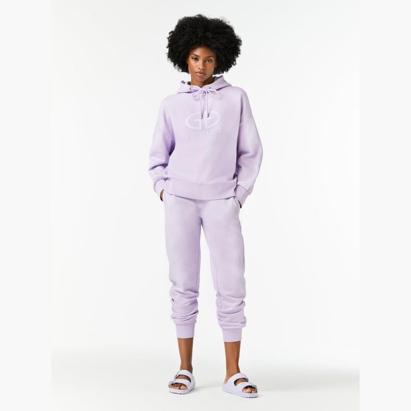 Goldbergh HARVARD Hoodie Purple | 80945-TNCG