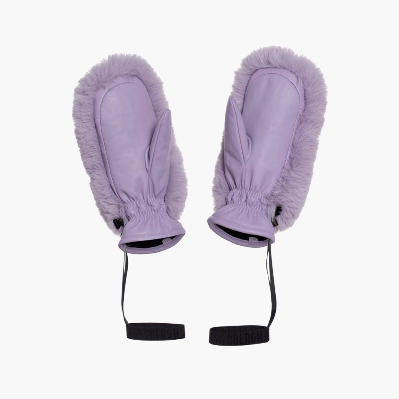 Goldbergh HILL Mittens Purple | 75932-RZBO