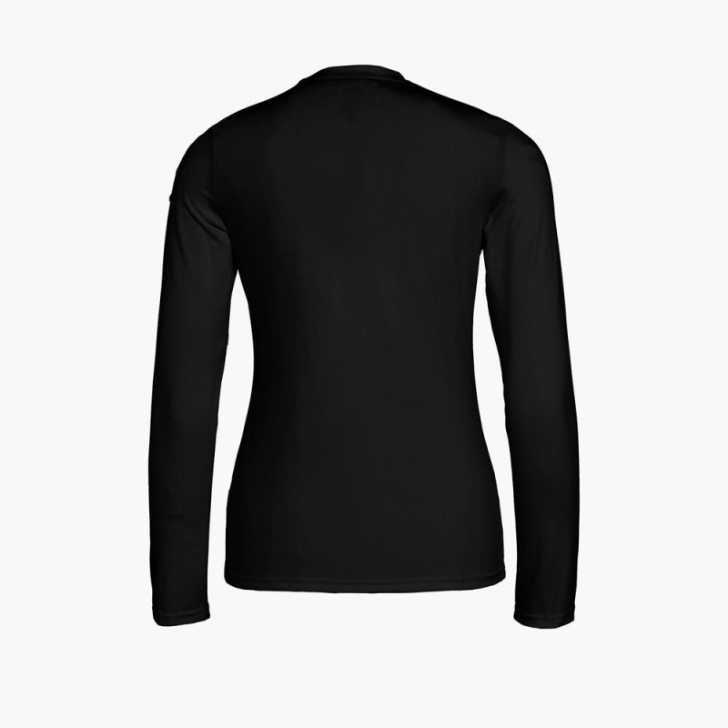 Goldbergh HOMEBASE long sleeve T-Shirts Black | 94350-CLOV