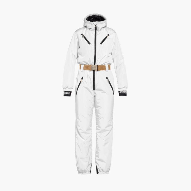 Goldbergh LEXI Ski Suit White | 50916-HCZW