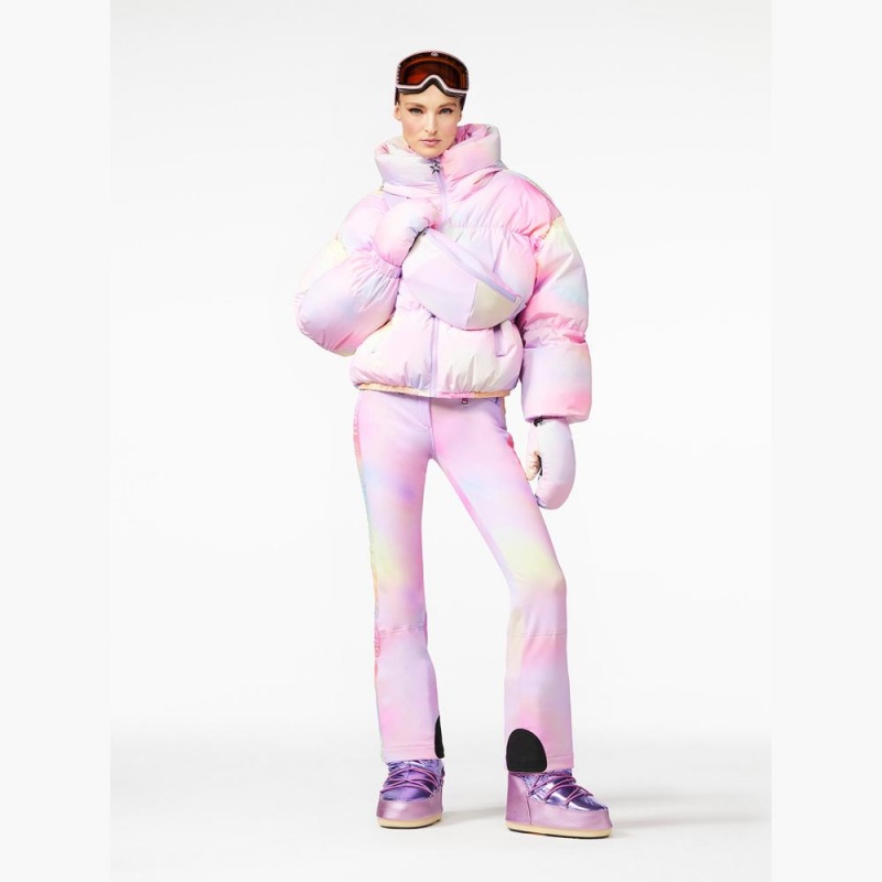 Goldbergh LUMINA Ski Jacket Light Pink | 84760-FEQH