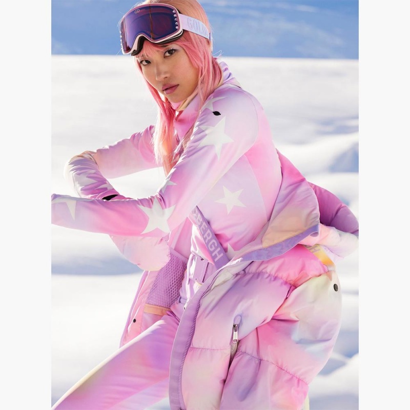 Goldbergh LUMINA Ski Jacket Light Pink | 84760-FEQH