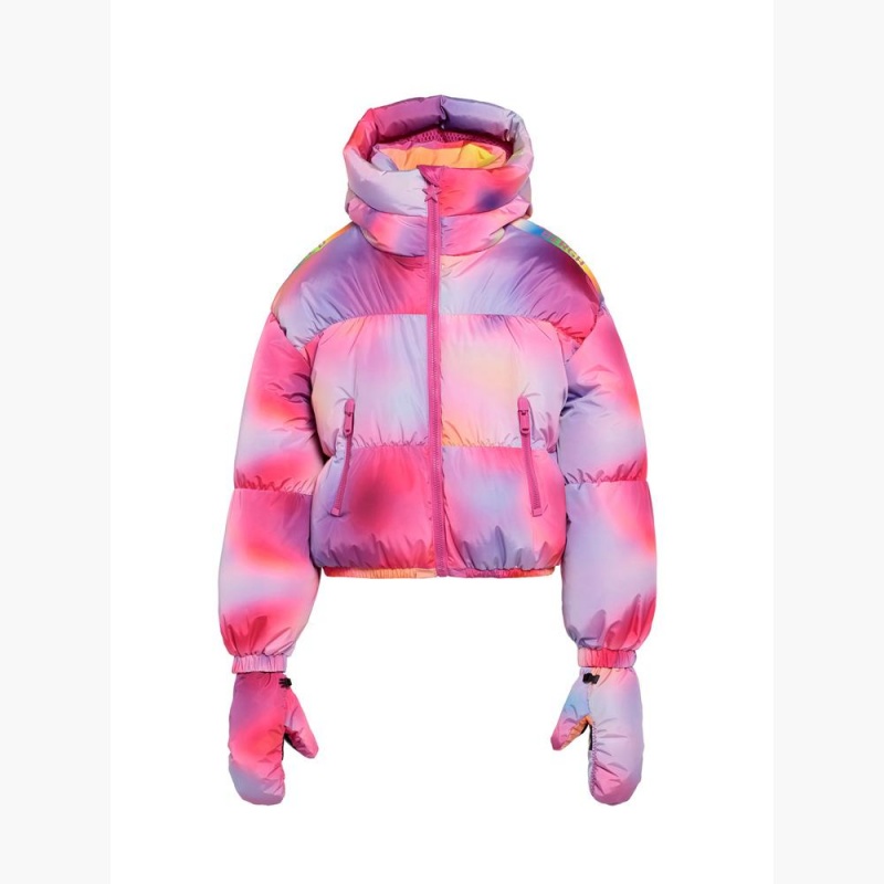 Goldbergh LUMINA Ski Jacket Pink Purple | 49675-PBSN