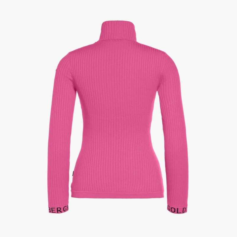 Goldbergh MIRA long sleeve knit Sweater Pink | 86279-GFKC