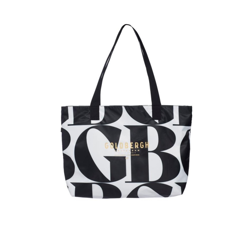 Goldbergh PALMER Shopper Bag Black | 37089-RTNJ