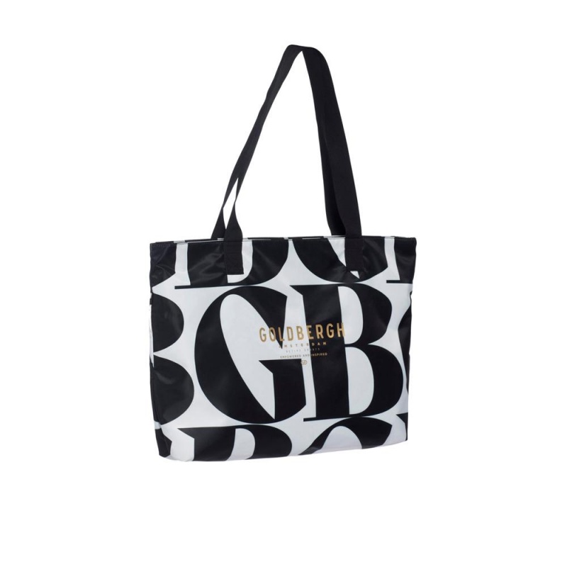 Goldbergh PALMER Shopper Bag Black | 37089-RTNJ