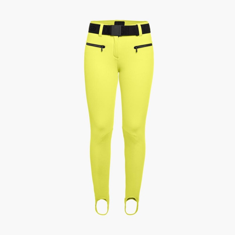 Goldbergh PARIS Ski Pants Light Green | 92341-KVMZ