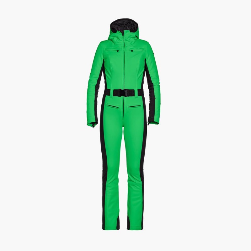 Goldbergh PARRY long Ski Suit Green | 43267-PATQ