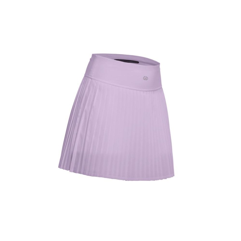 Goldbergh PLISSÉ Skirt Purple | 84203-JKCP